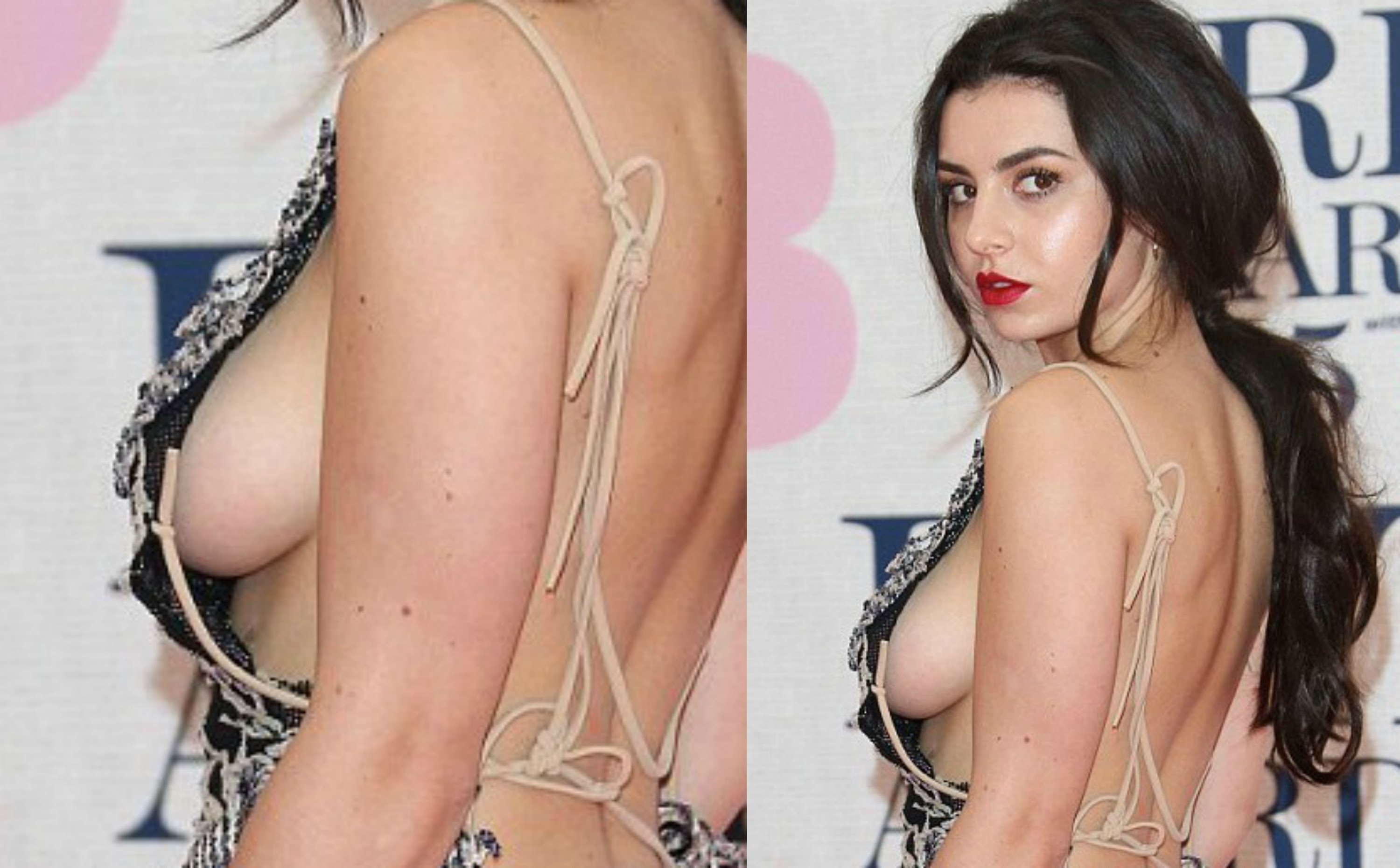 Best Charli XCX Flashes Her Nude Boob In New York