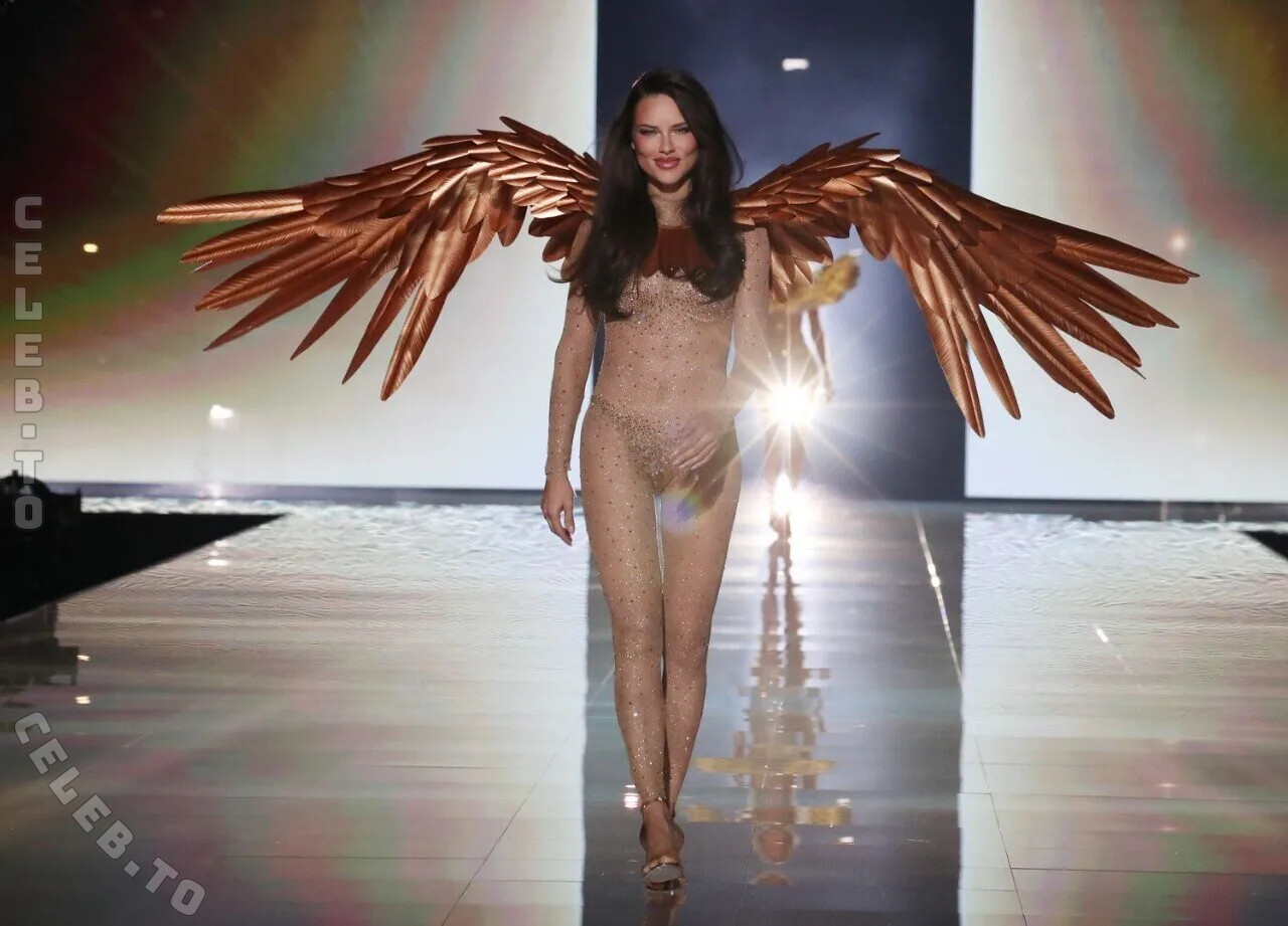Adriana Lima hands