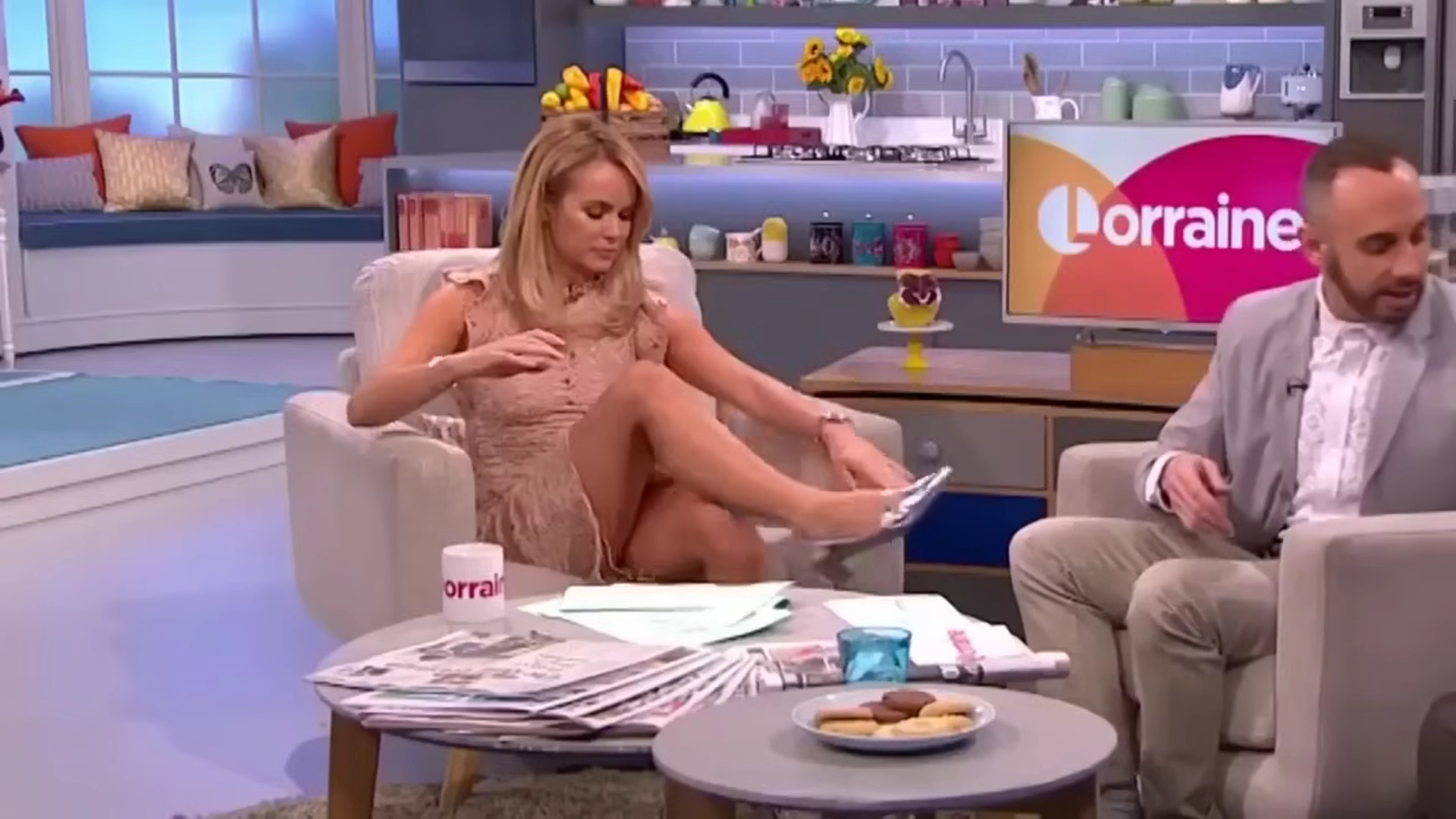 Amanda Holden butts