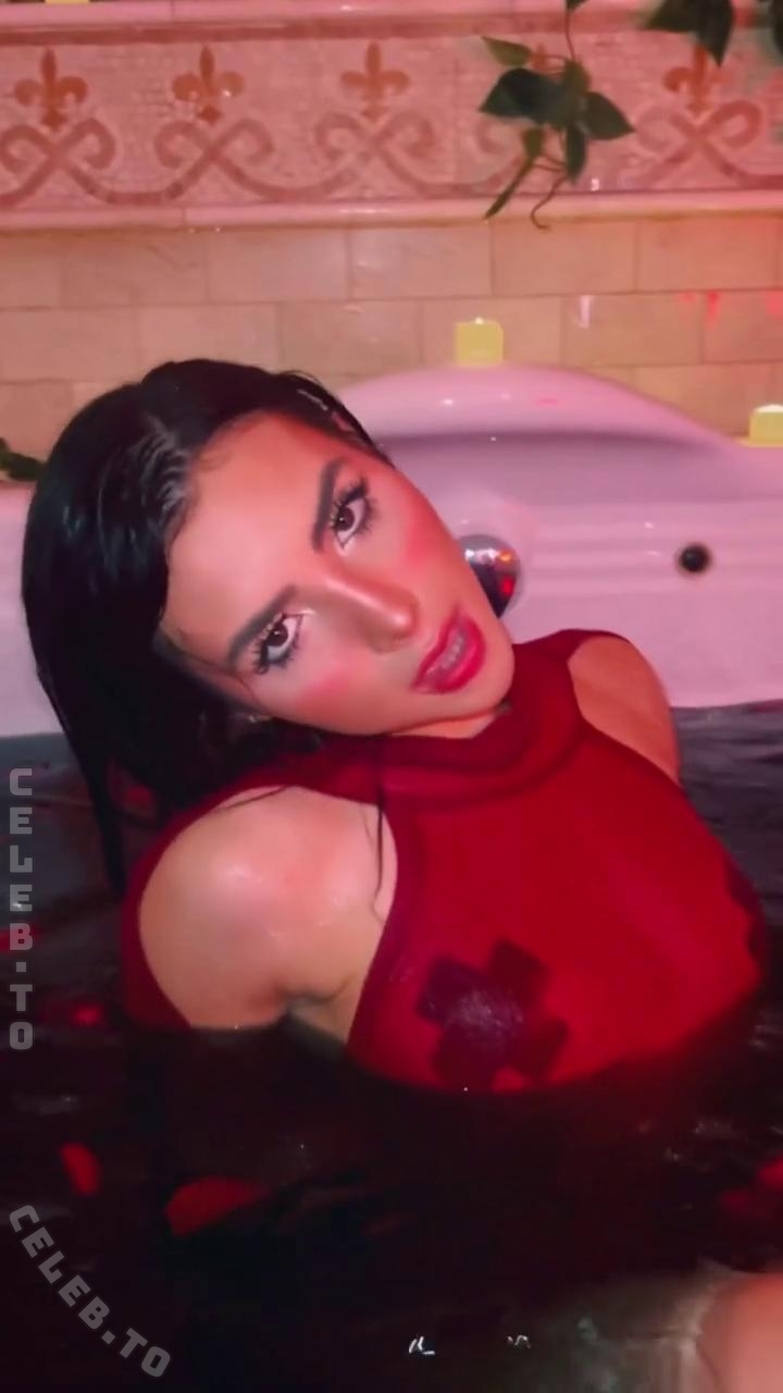 Andrea Botez Sexy Stockings Lingerie Set Leaked - Influencers GoneWild