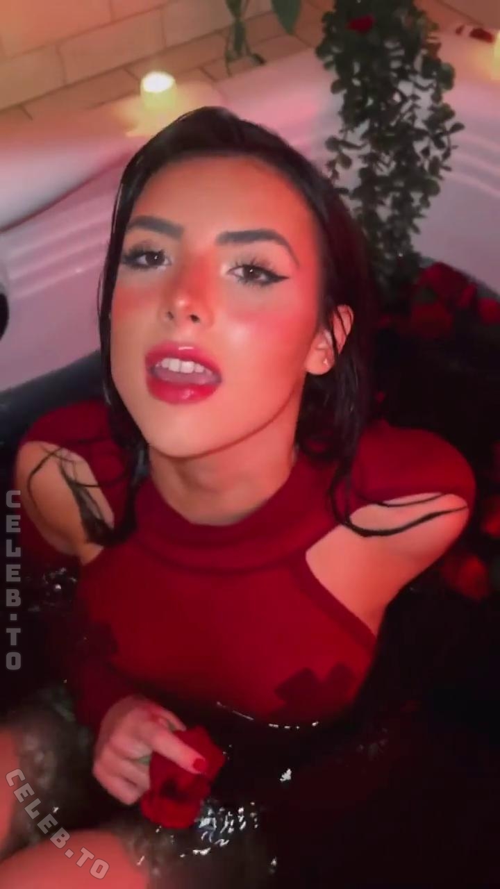 Andrea Botez Sexy Stockings Lingerie Set Leaked - Influencers GoneWild