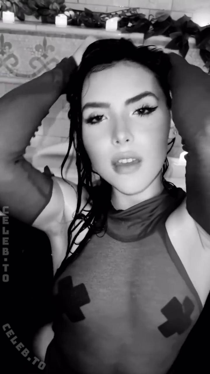 Andrea Botez Sexy Stockings Lingerie Set Leaked - Influencers GoneWild