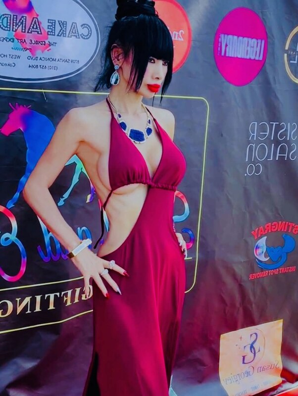 Bai Ling butts