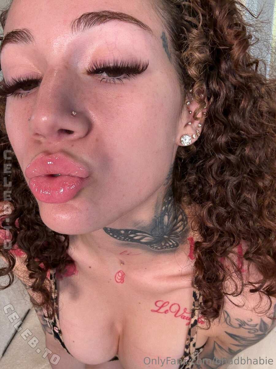 Bhad Bhabie Sexy Pool Bikini Onlyfans Set Leaked - Influencers Gonewild