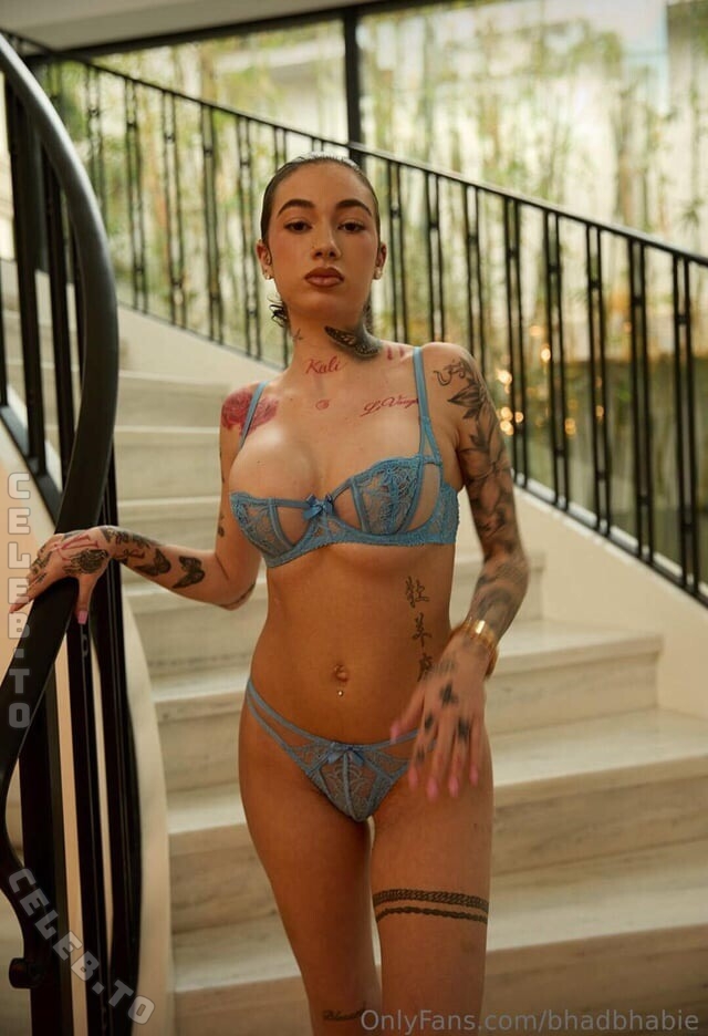 Bhad Bhabie Sexy Pool Bikini Onlyfans Set Leaked - Influencers Gonewild