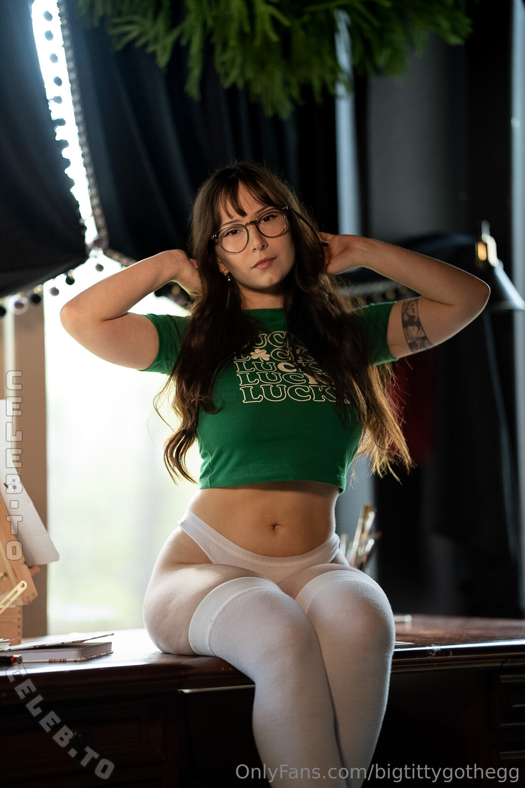 Bigtittygothegg Nude Thicc - Leah. Nude Videos Pornstar