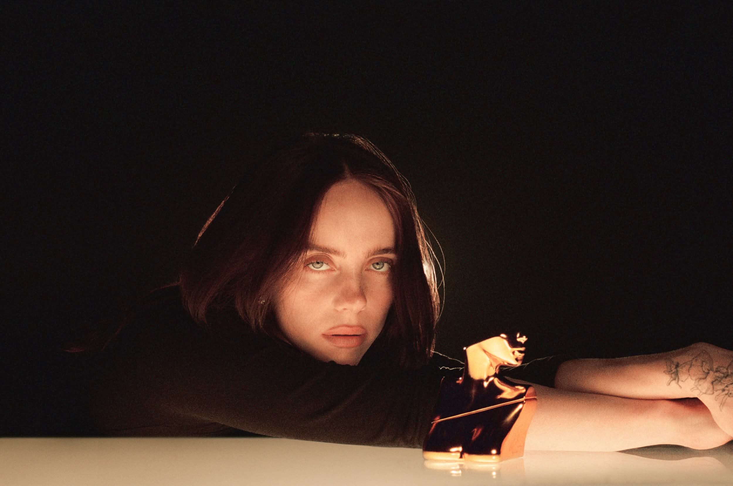 Billie Eilish Nude Tits Getting Sewn Into A Dress