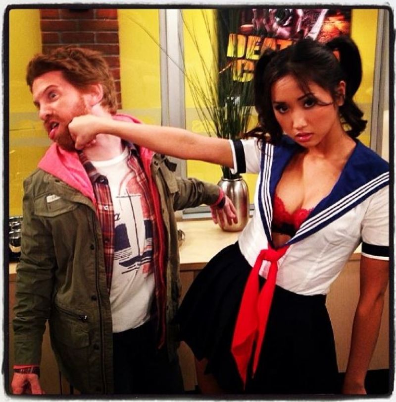 Brenda Song legs