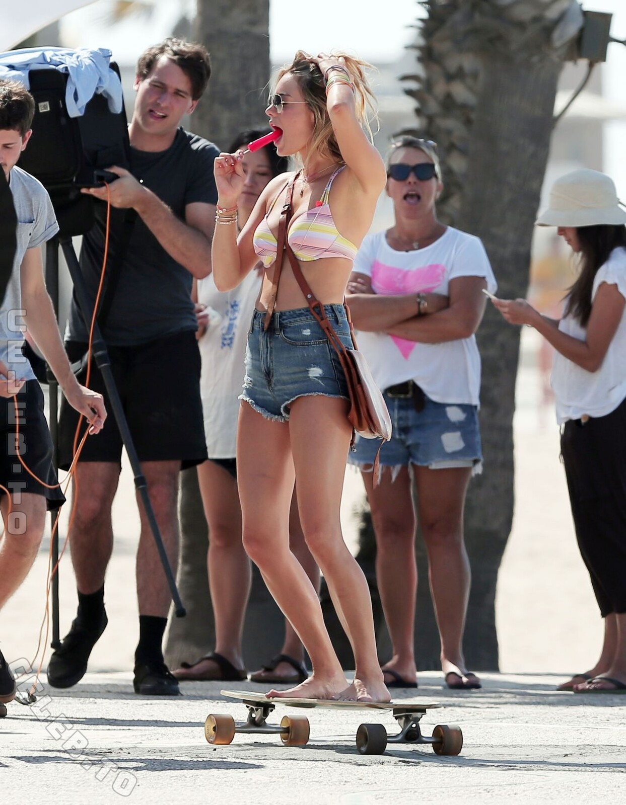 Camille Rowe legs