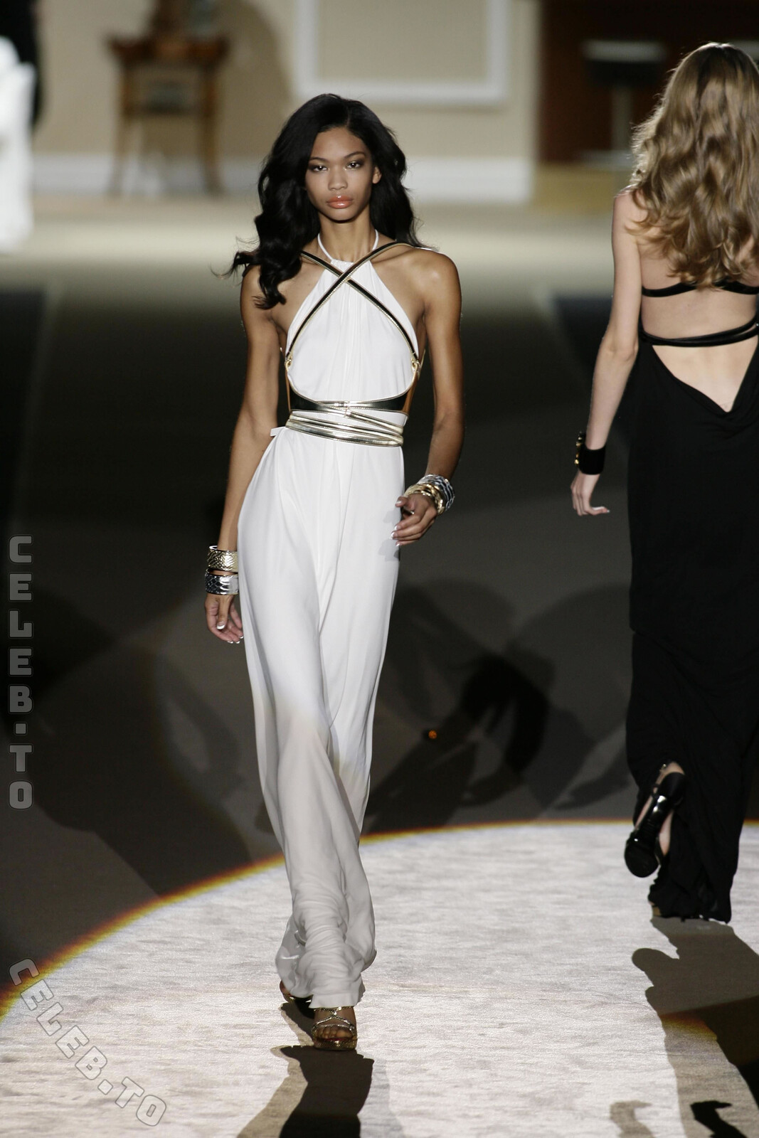 Chanel Iman legs