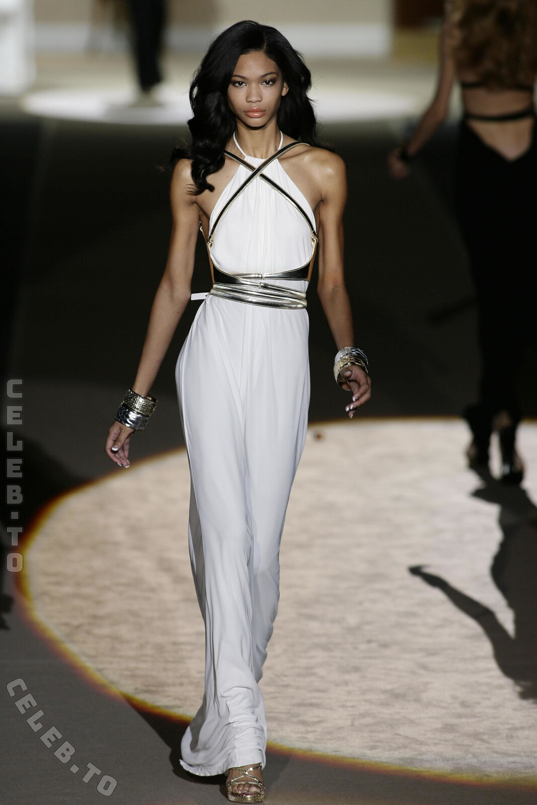 Chanel Iman legs