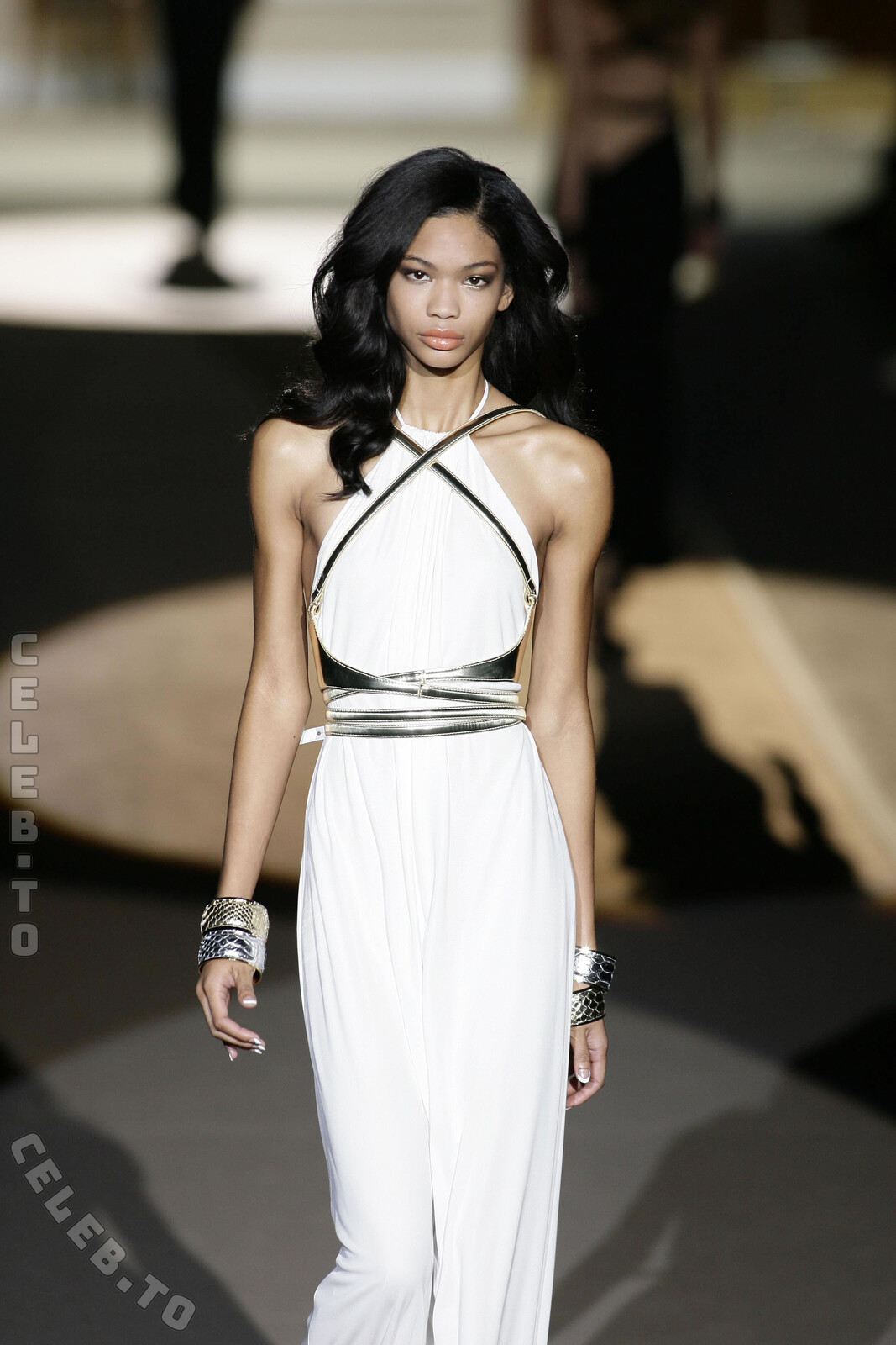 Chanel Iman legs