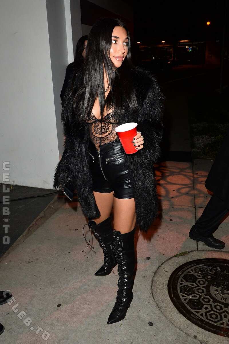 Chantel Jeffries butts