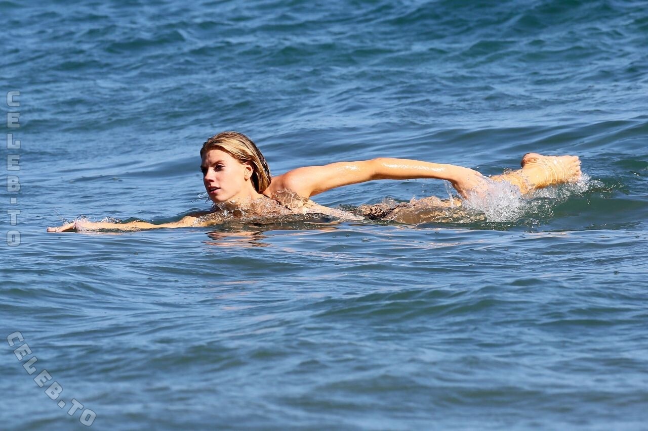 Charlotte McKinney butts