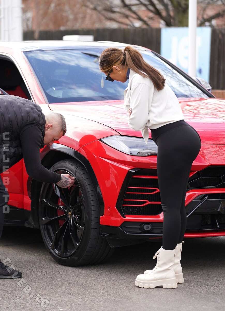 Chloe Ferry hands