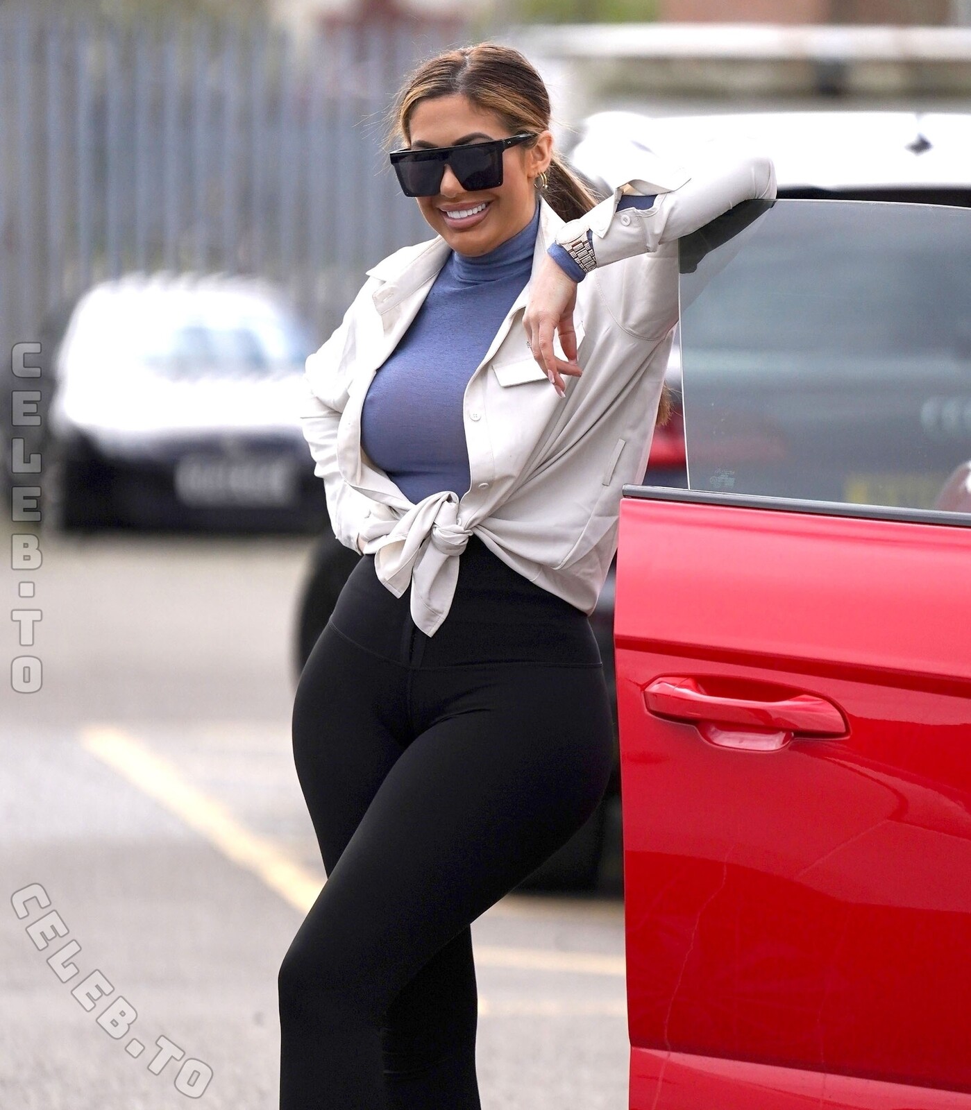 Chloe Ferry hands