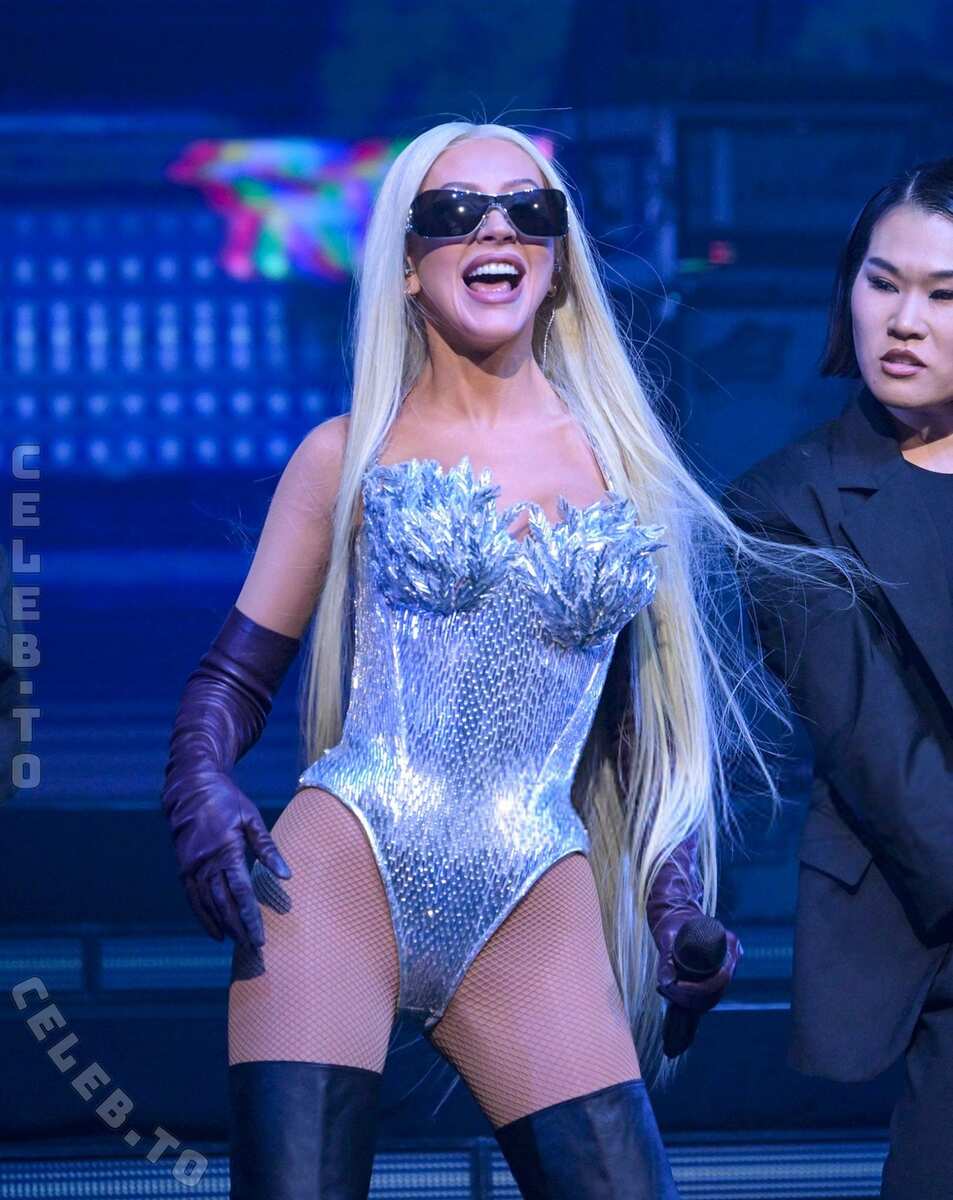Christina Aguilera hands