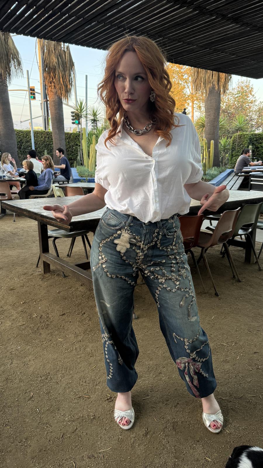 Christina Hendricks legs