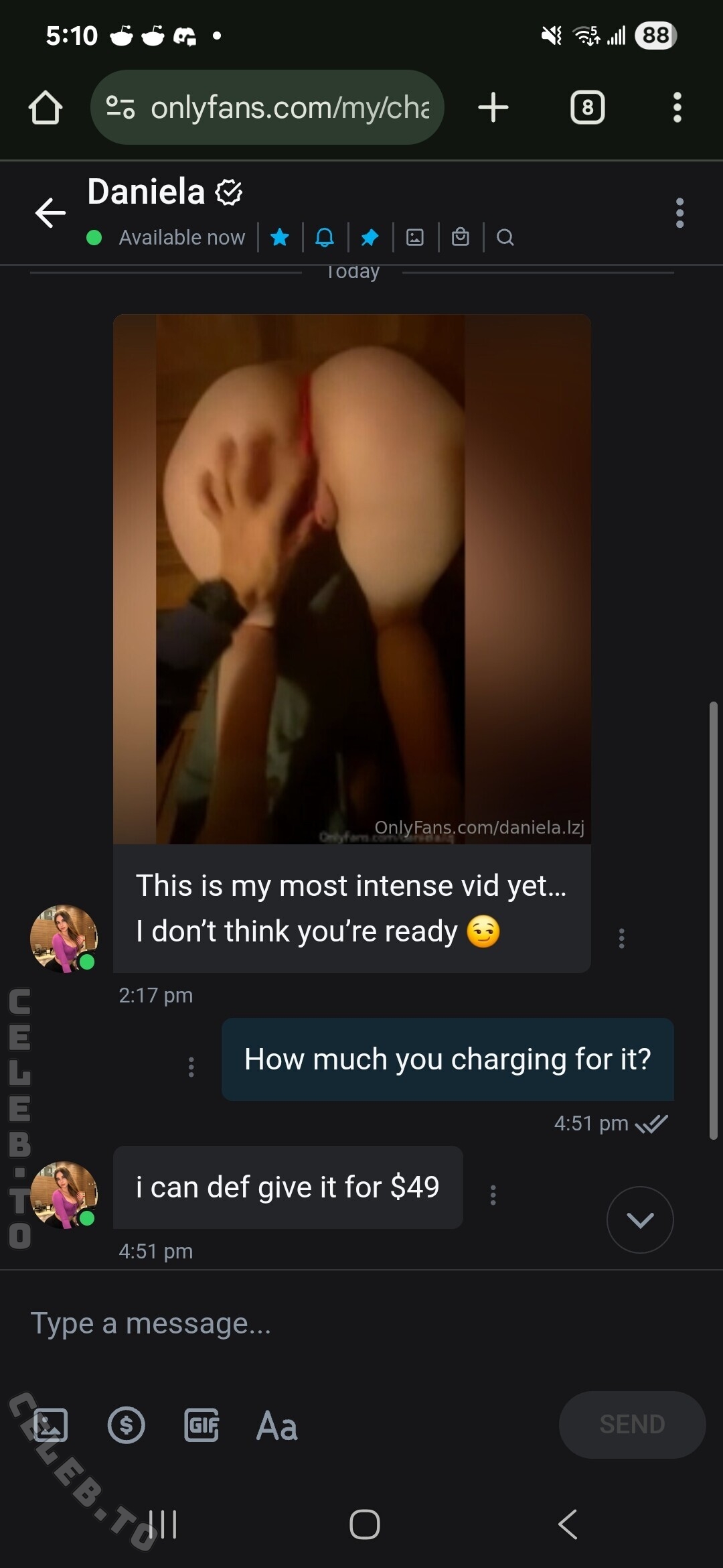 Danielalzj Nude OnlyFans Leaks (6 Photos)