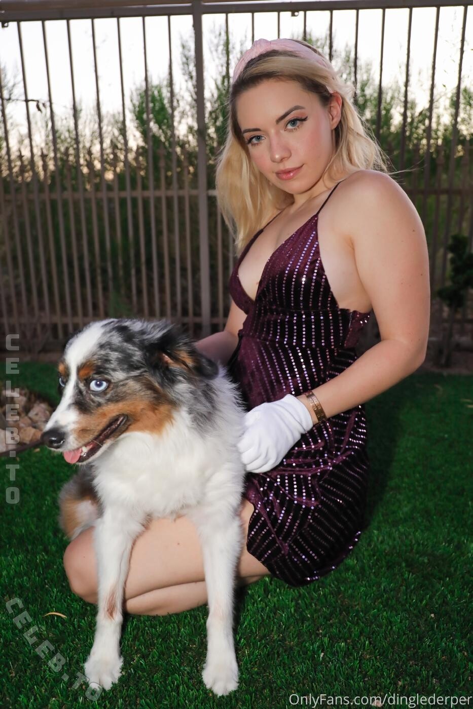 Dinglederper Sexy Pink Dress Onlyfans Set Leaked - Influencers Gonewild
