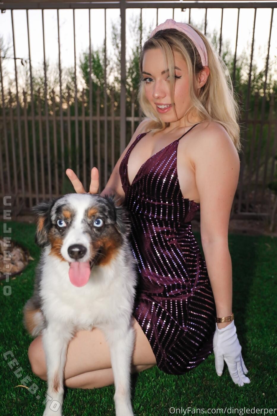 Dinglederper Sexy Blue Bikini Teasing Onlyfans Set Leaked - Influencers Gonewild