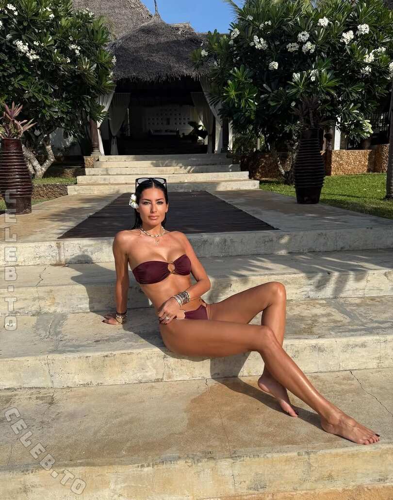 Elisabetta Gregoraci hands