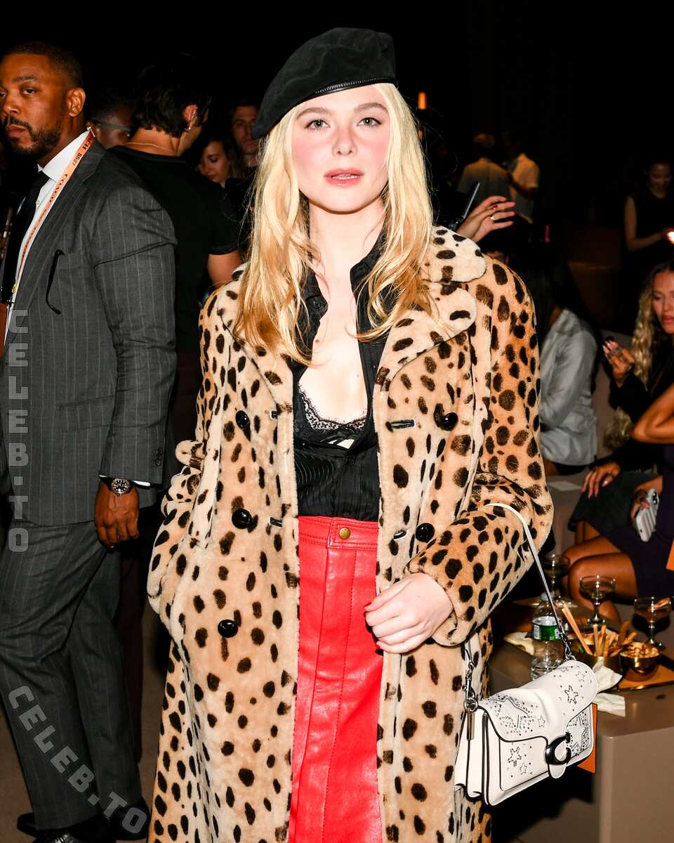 Elle Fanning hands