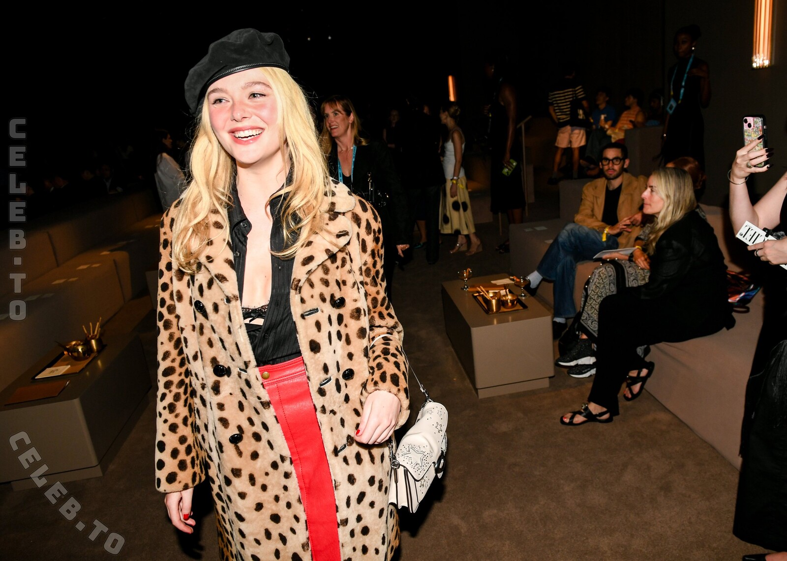 Elle Fanning hands