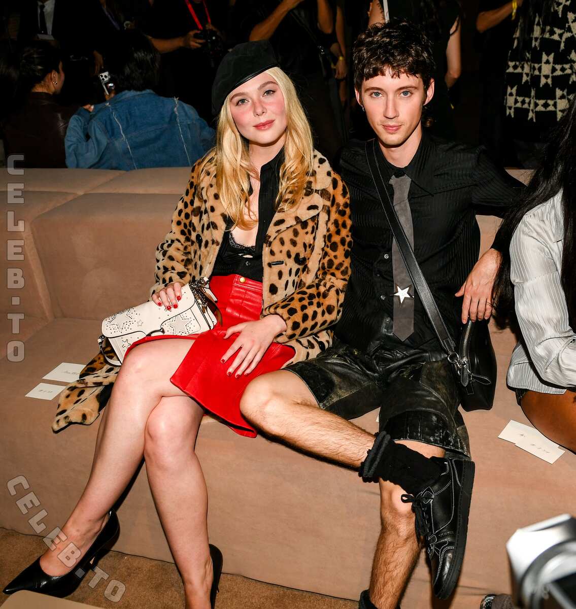 Elle Fanning hands