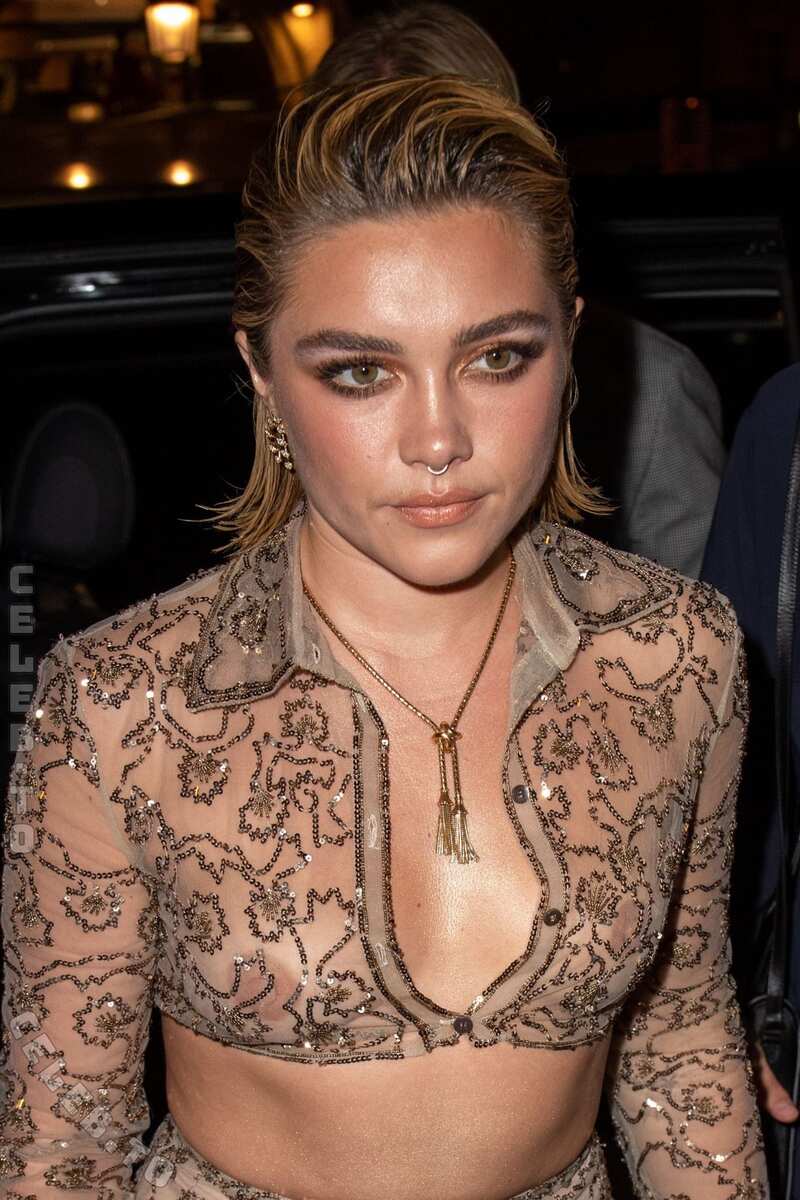 Florence Pugh Nude Scenes From "Oppenheimer"