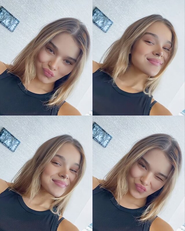 Hailee Steinfeld Nude Selfie Video And Lingerie Outtakes Released