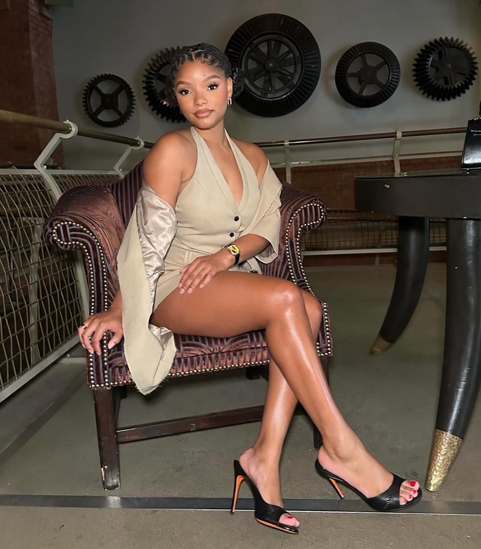 Halle Bailey Nude Pics and LEAKED Porn 2023