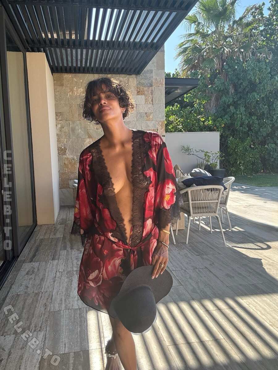Halle Berry Topless (5 Photos)