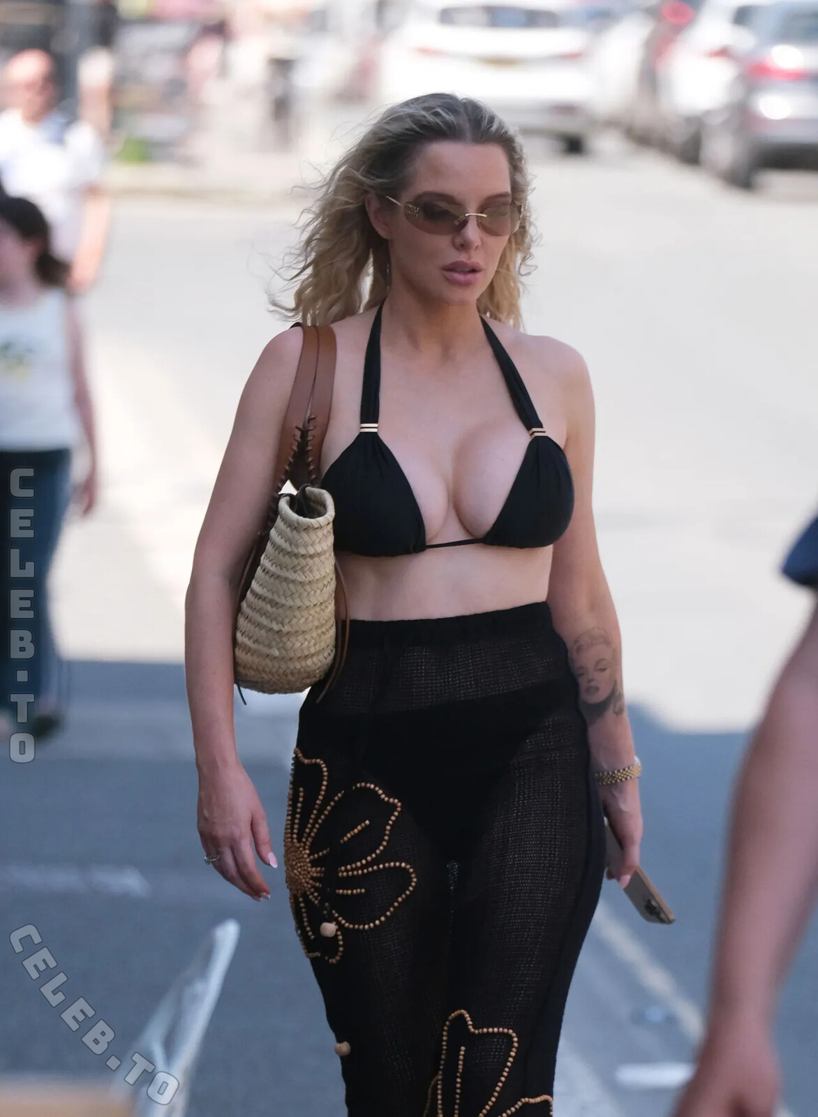 Helen Flanagan hands