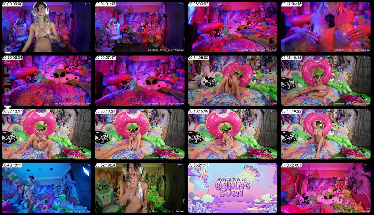 Ibabyrainbow Onlyfans Live Cam Leak Masturbating Video