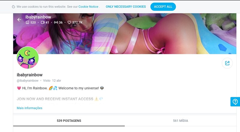 Ibabyrainbow Onlyfans Live Cam Leak Masturbating Video