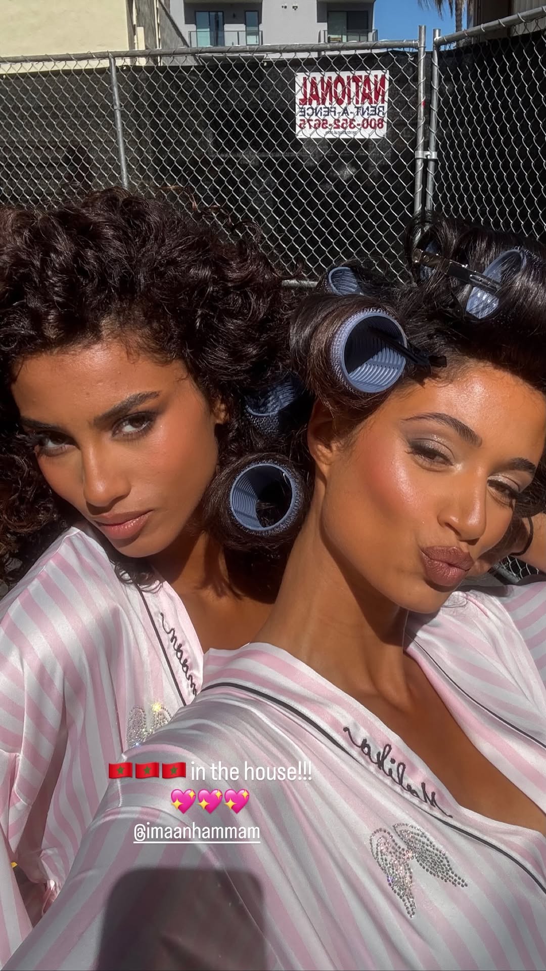 Imaan Hammam boobs