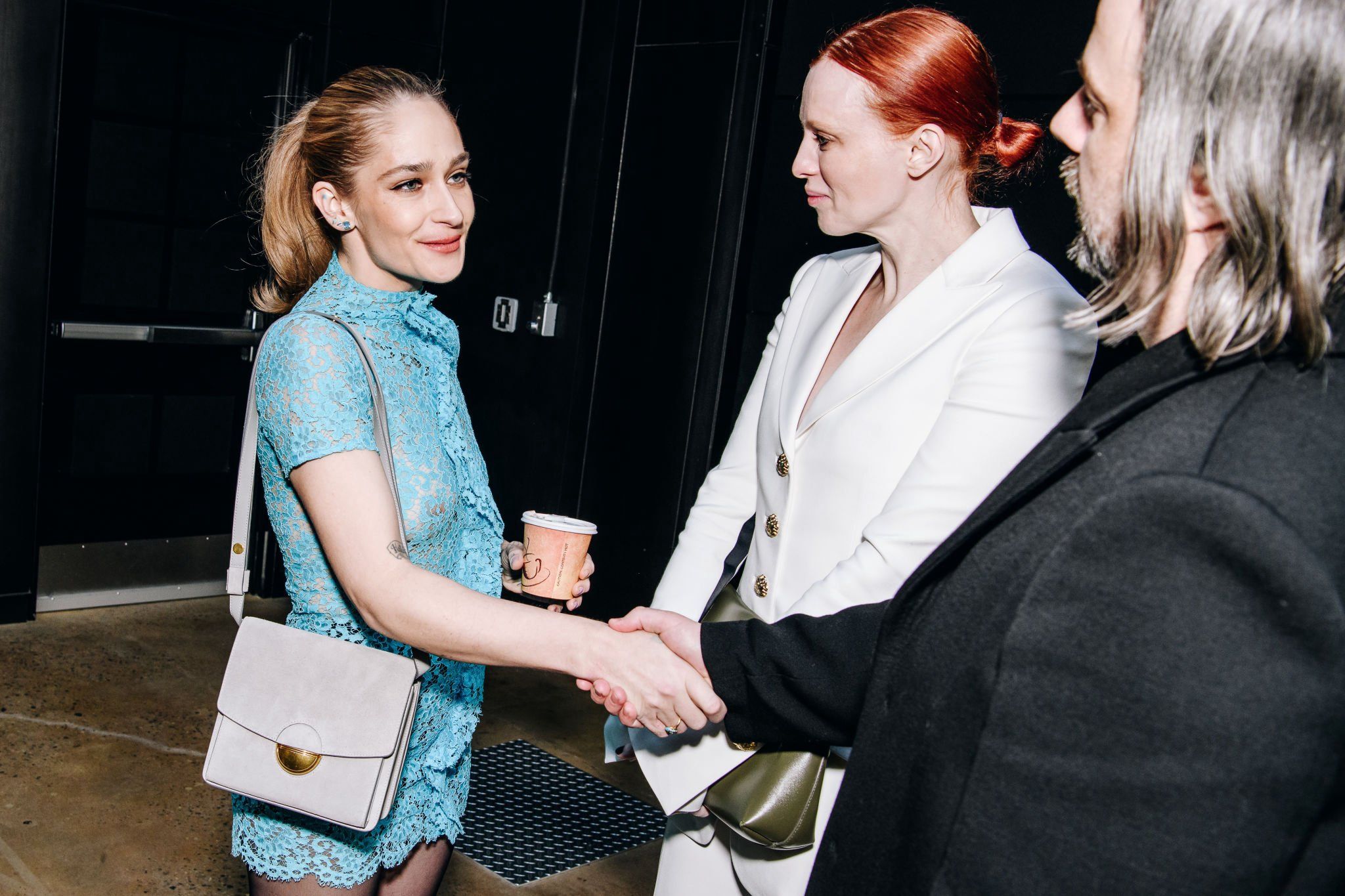 Jemima Kirke hands