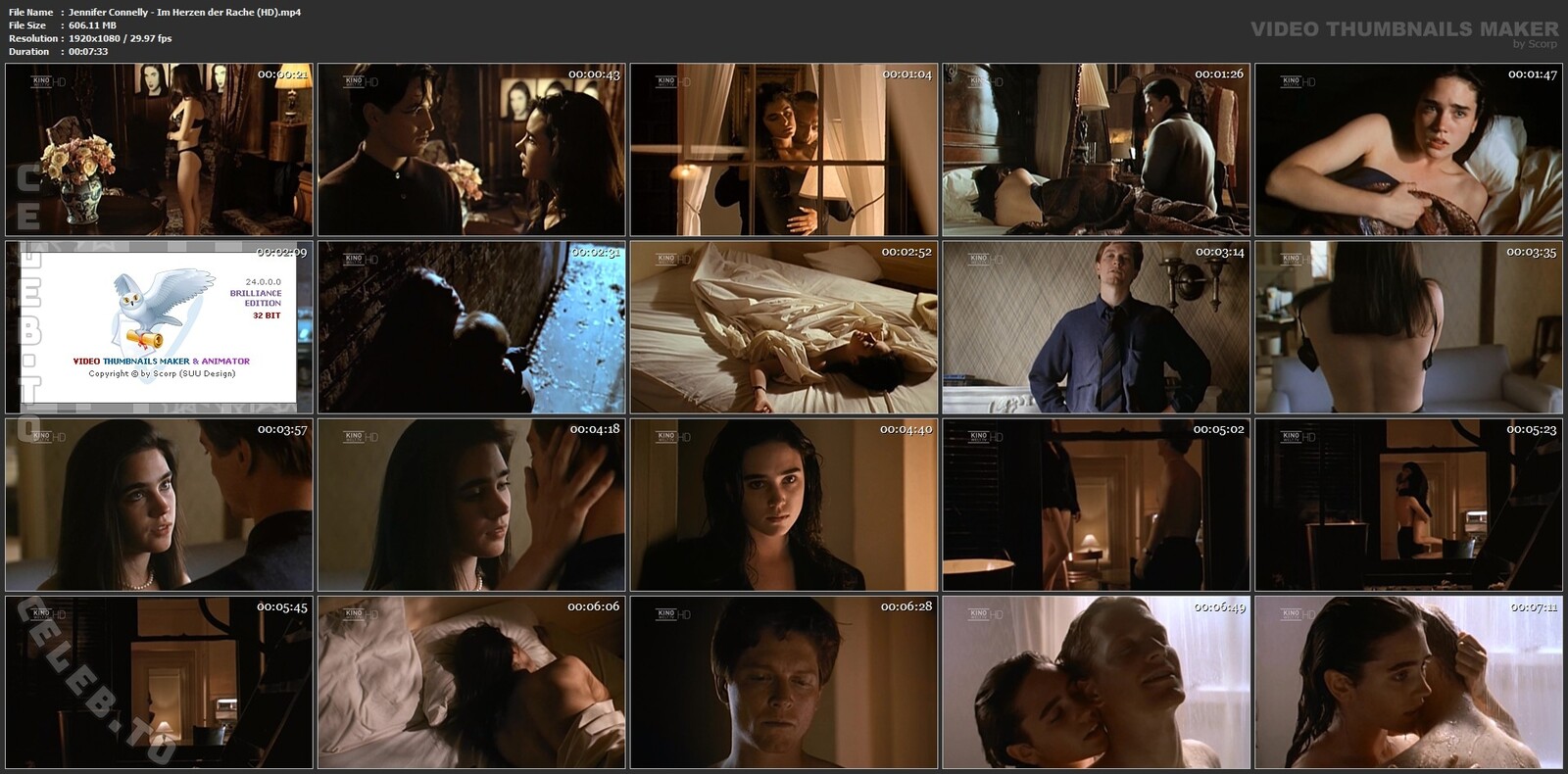 Jennifer Connelly Nude Deleted Scene From "Career Opportunities" Uncovered