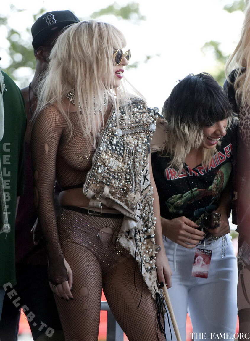 Lady Gaga legs