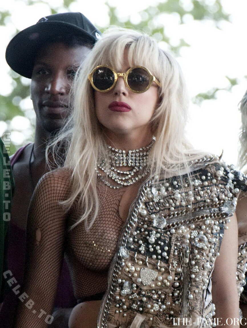 Lady Gaga legs