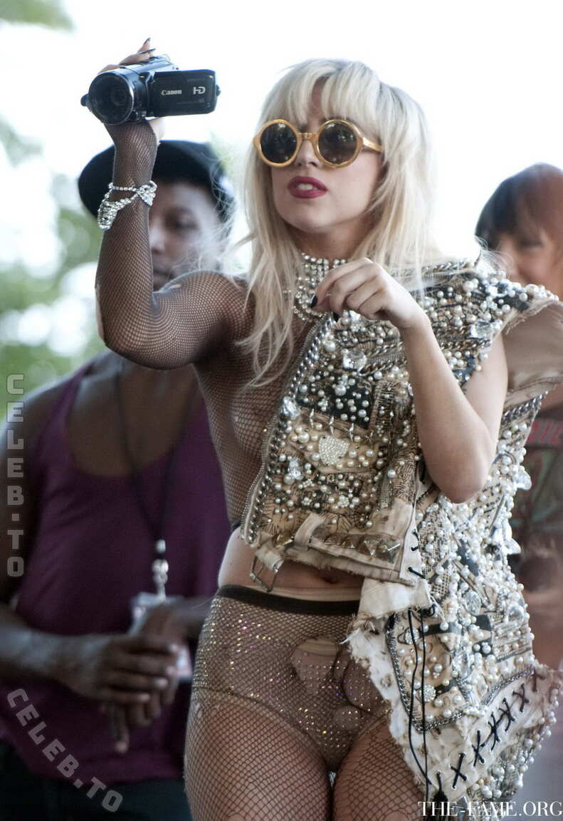 Lady Gaga legs