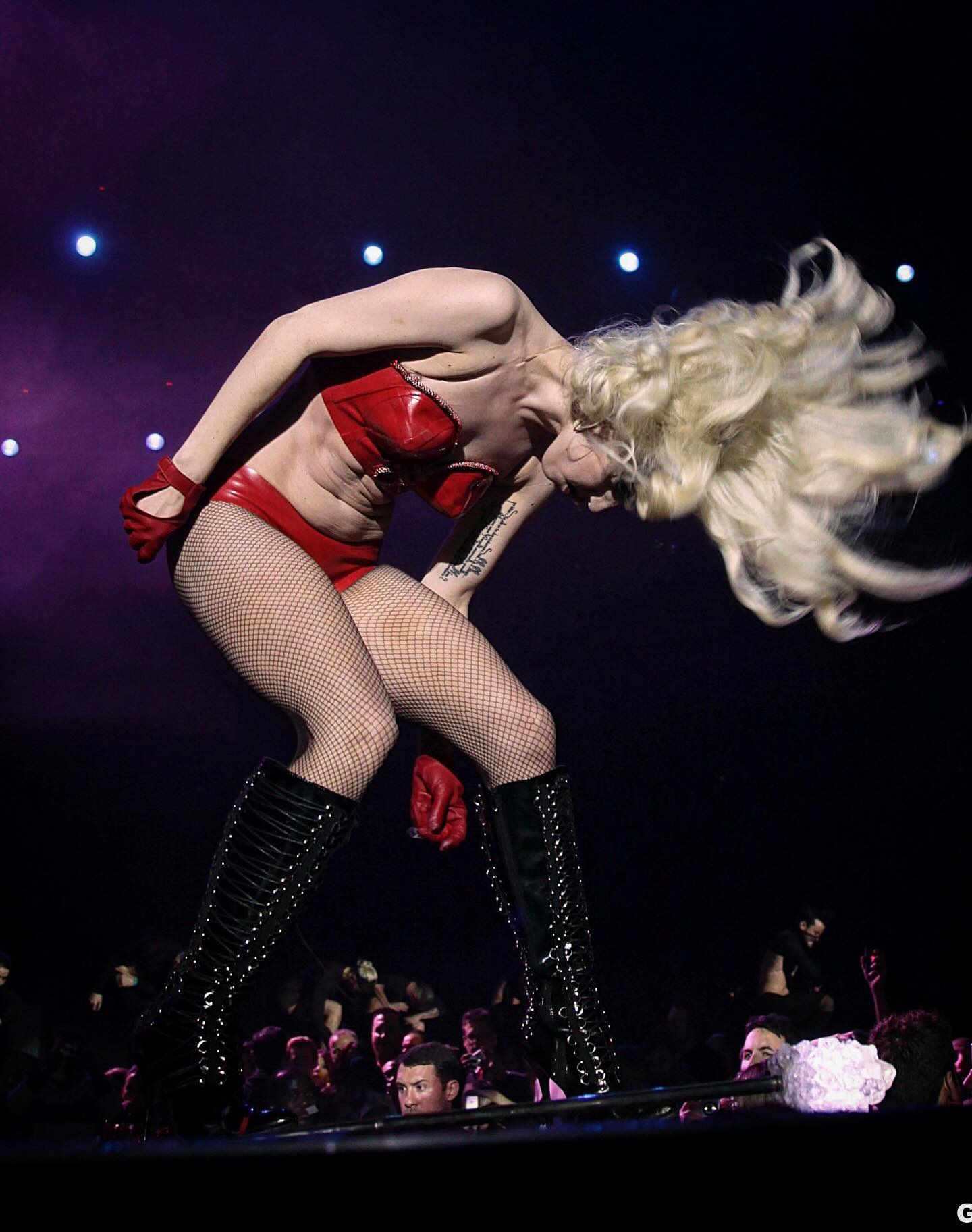 Lady Gaga hands