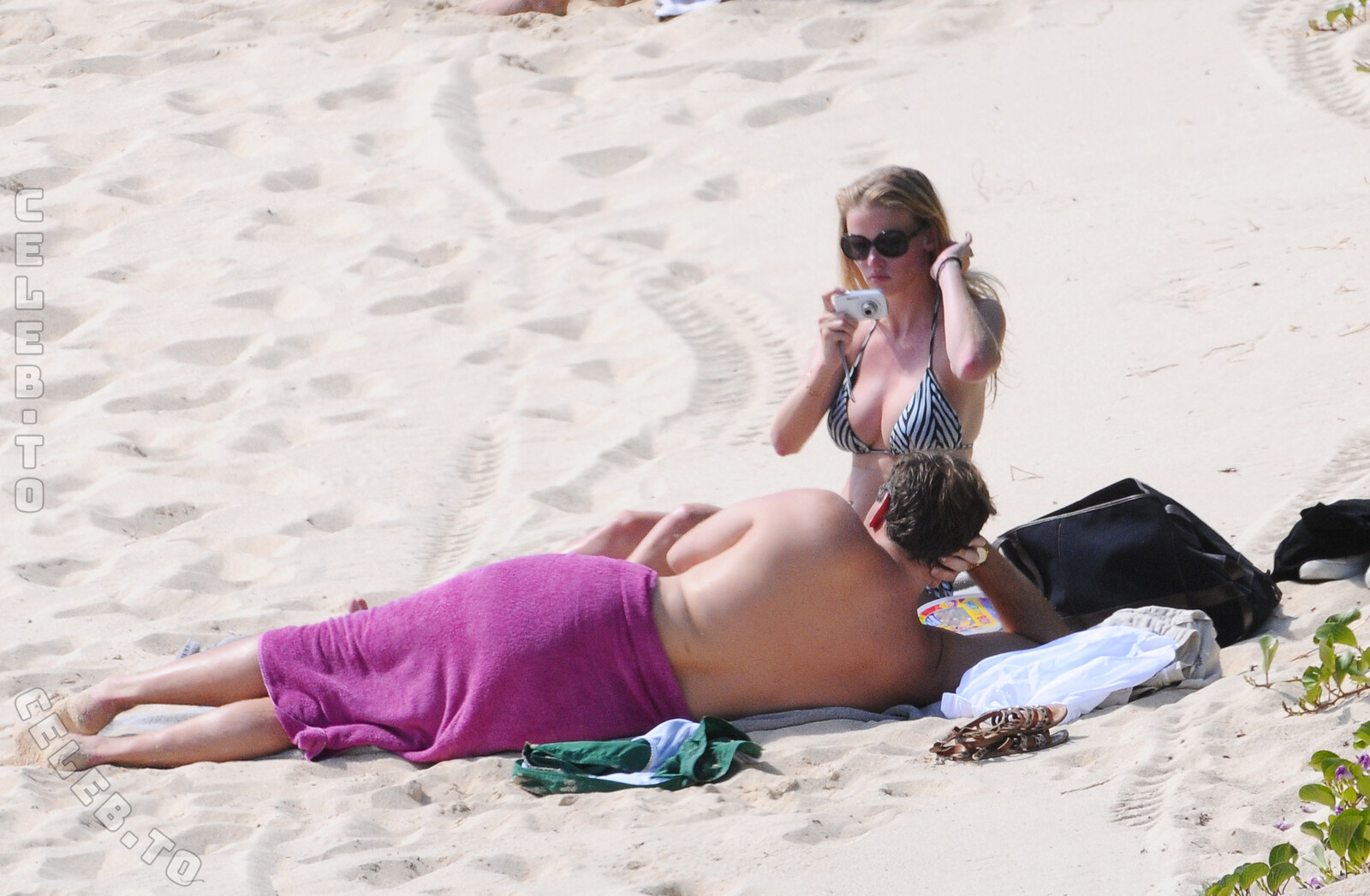 Lara Stone butts