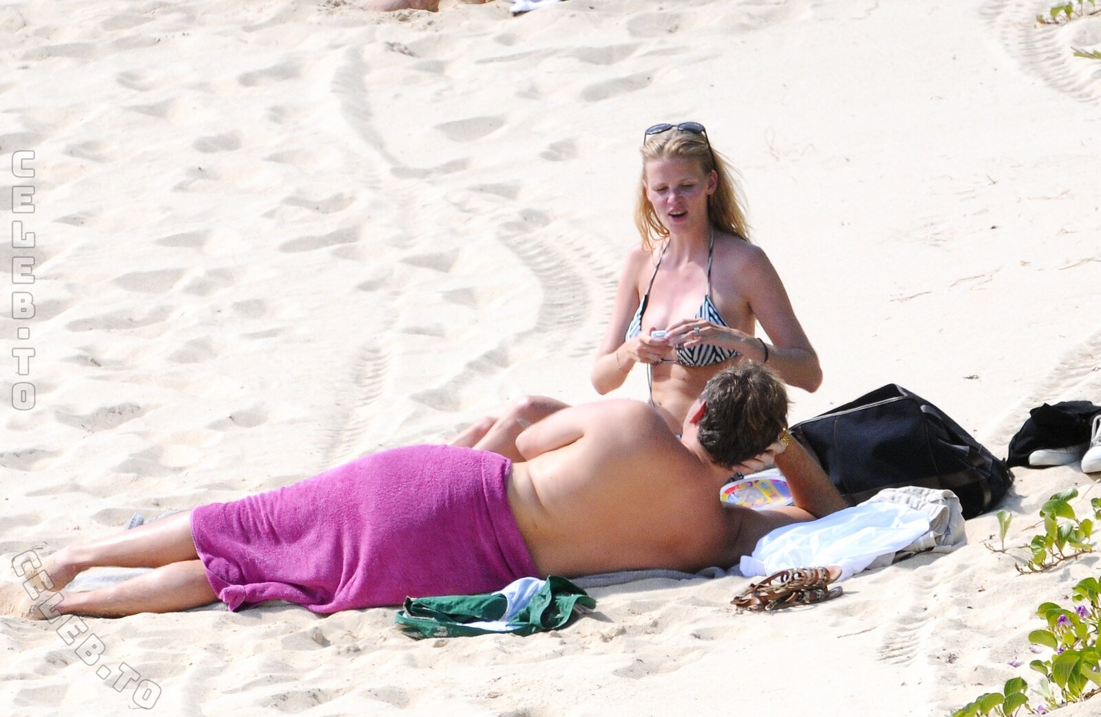 Lara Stone butts