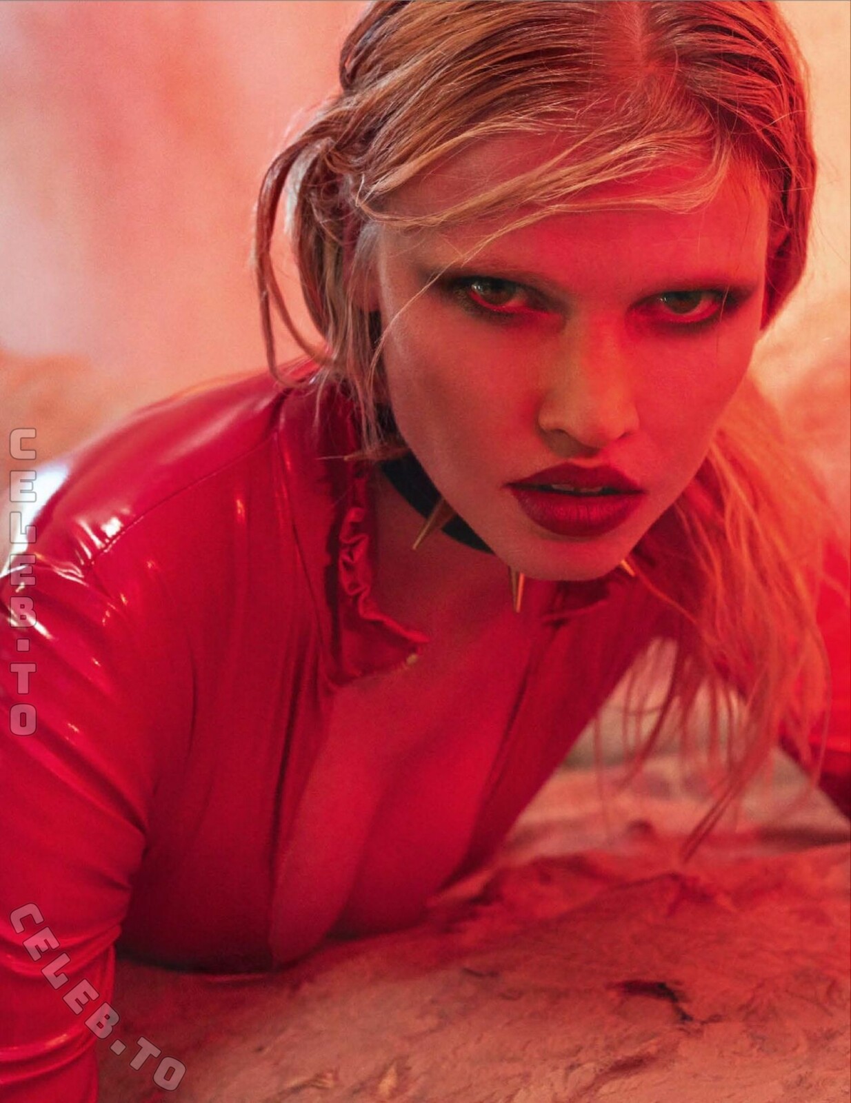 Lara Stone hands