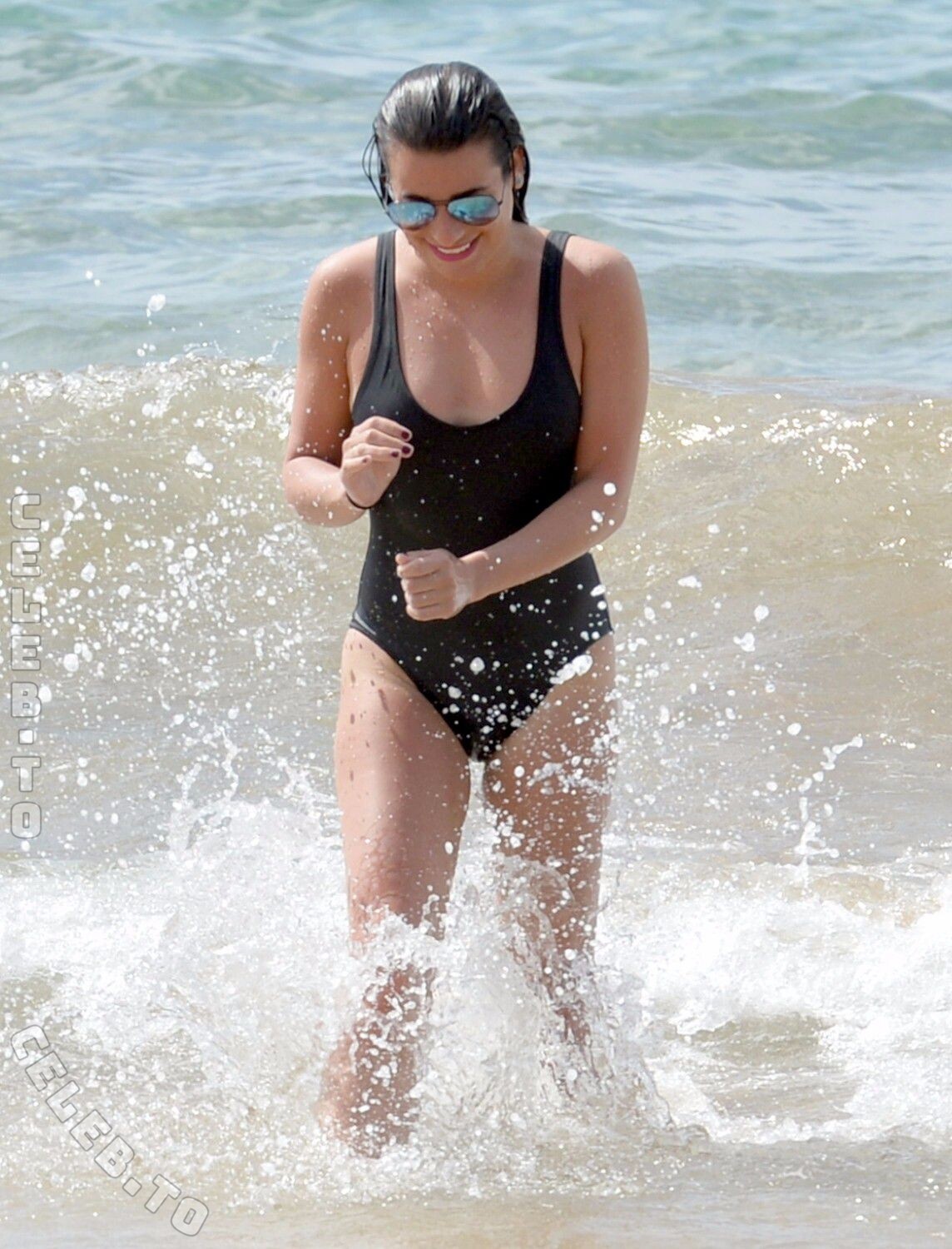 Lea Michele legs