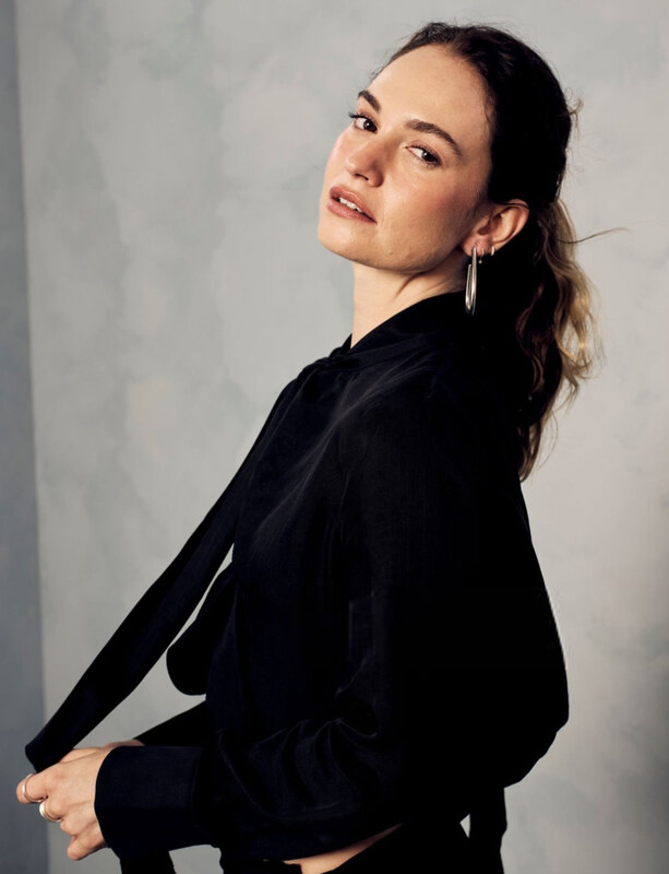 Lily James butts