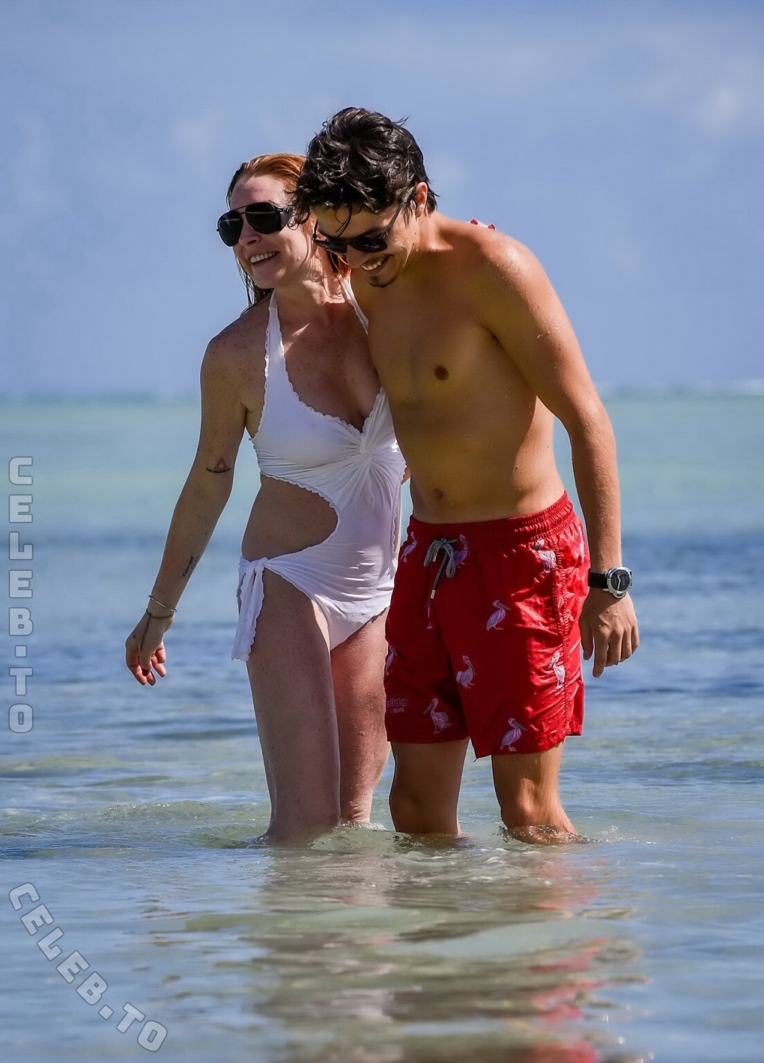 Lindsay Lohan butts