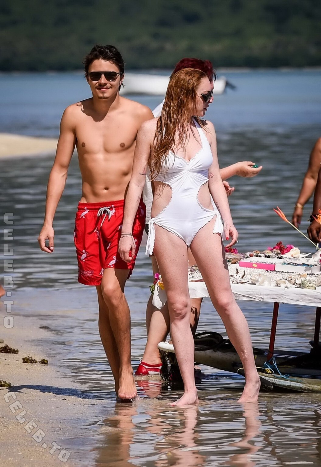 Lindsay Lohan butts